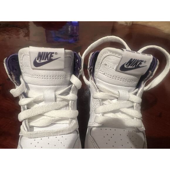 Nike Air Jordan 1 Retro High OG TD Court Purple - Picture 7 of 10